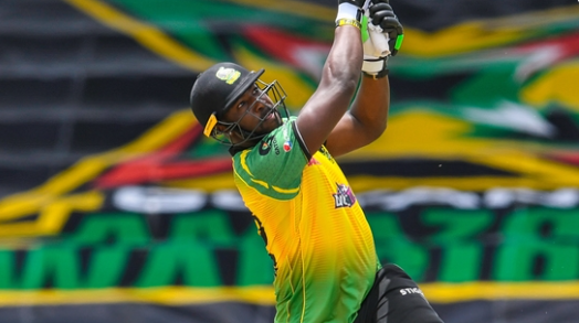Andre Russell hit 6 sixes in a row against St Kitts and Nevis Patriots in the inaugural 6IXTY tournament