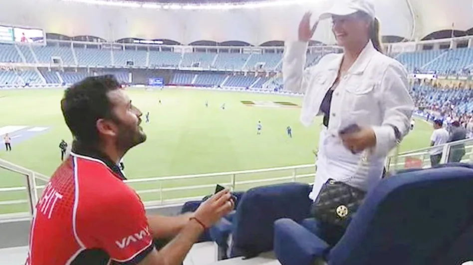 Hong Kong Batter Kinchit Shah Proposes To Girlfriend After Match Against India