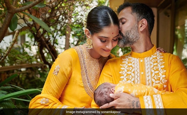 Sonam Kapoor-Anand Ahuja announces son's name, shares first pic!