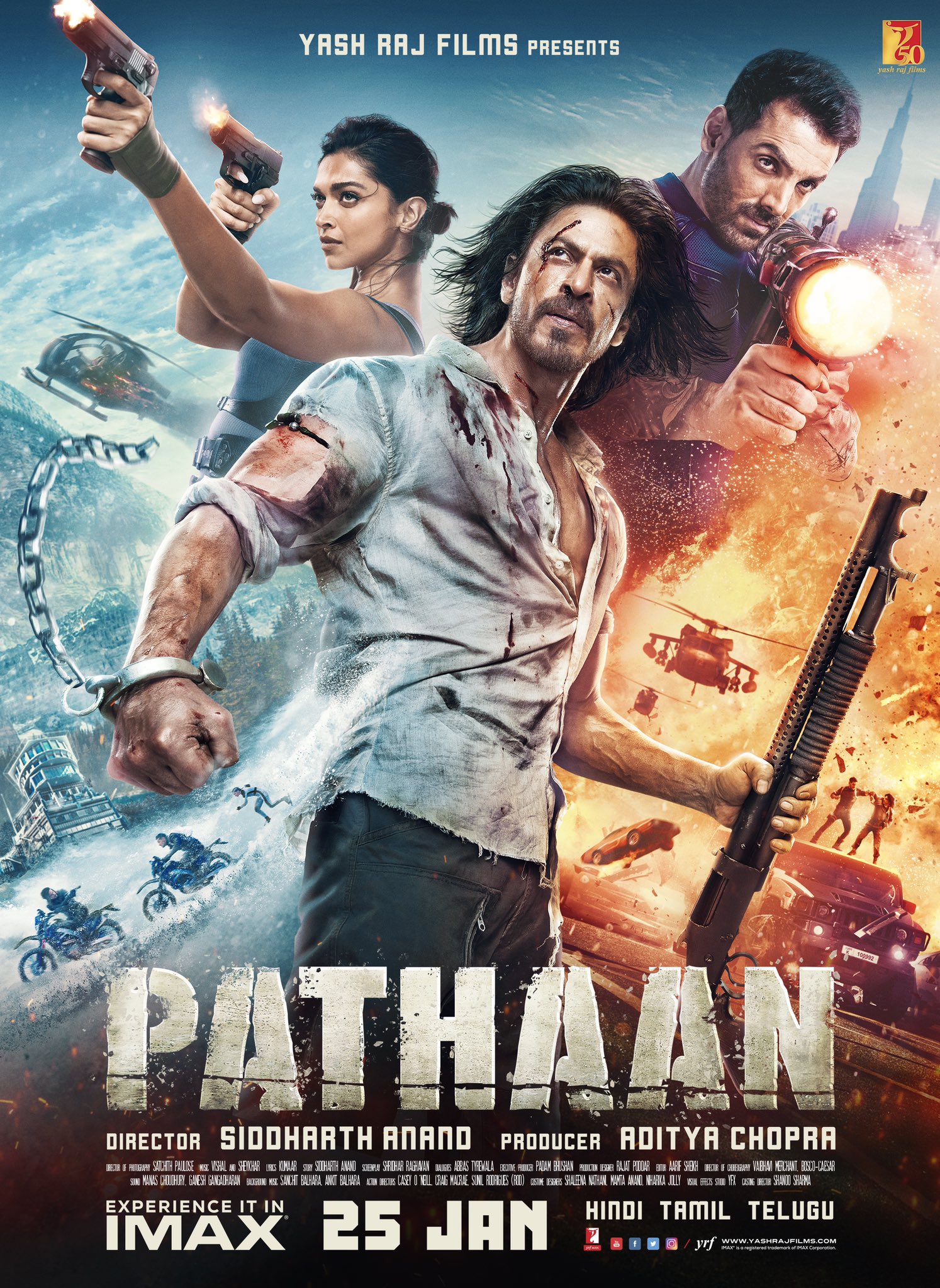 Audience accuses Pathaan teaser is copied from various movies