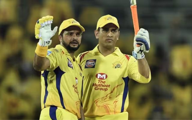 Suresh Raina and MS Dhoni, CSK