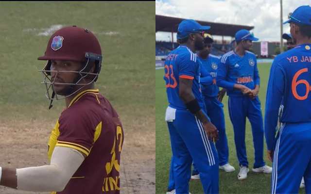 West Indies defeated India (Source - Twitter)