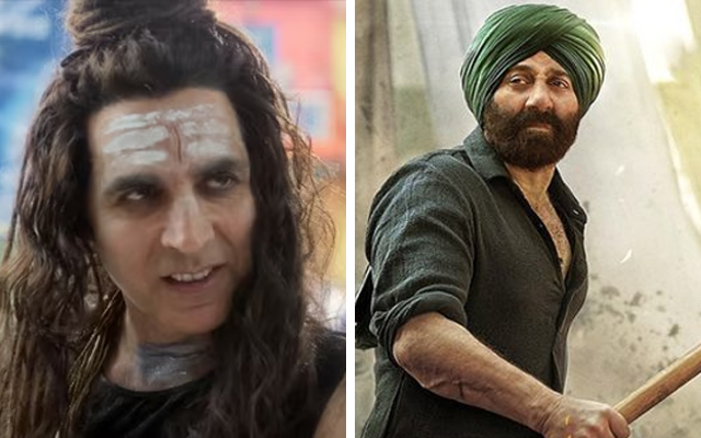 Akshay Kumar in 'OMG 2' and Sunny Deol in 'Gadar 2' - (Source - Twitter)