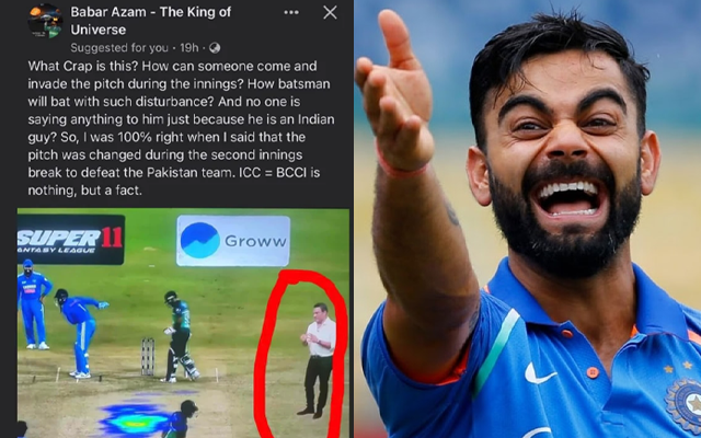 Pakistani fan got trolled and Virat Kohli (Source - Twitter)