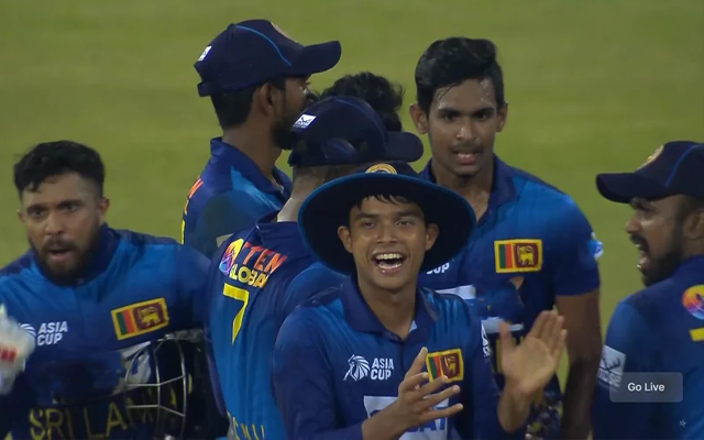 Sri Lankan cricket team (Source - Twitter)