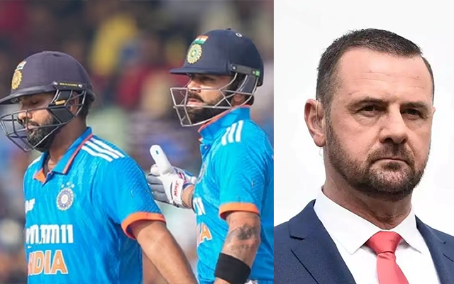 Simon Doull and Rohit Sharma