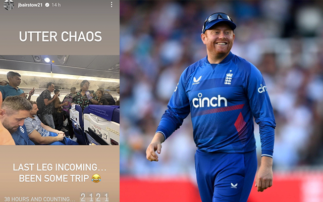 Jonny Bairstow and his Instagram story (Source - Twitter)