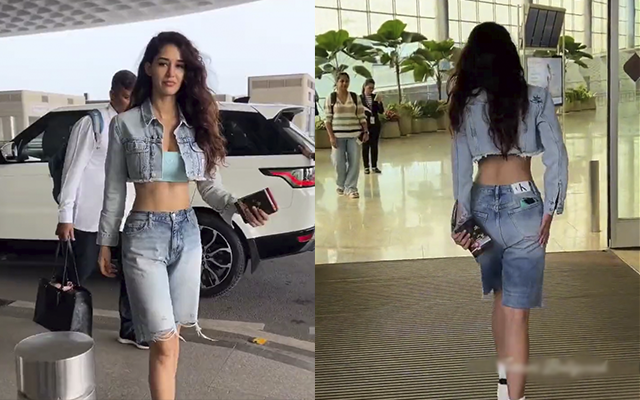 Disha Patani Flaunts Her Love for Calvin Klein Once Again and All