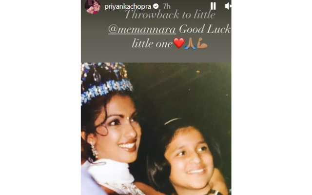 Priyanka Chopra's Instagram Story (Source - Instagram)