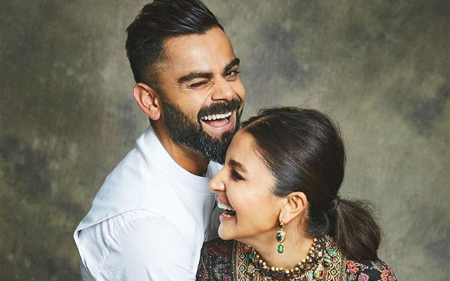 Virat Kohli and Anushka Sharma (Source - Twitter)