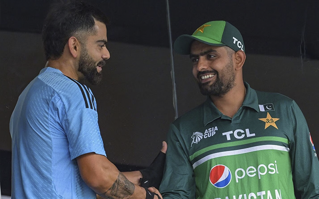 Virat Kohli and Babar Azam (Source - Twitter)