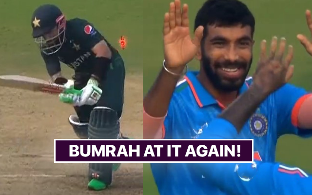 WATCH: Jasprit Bumrah stuns Mohammad Rizwan as he gets him clean bowled ...