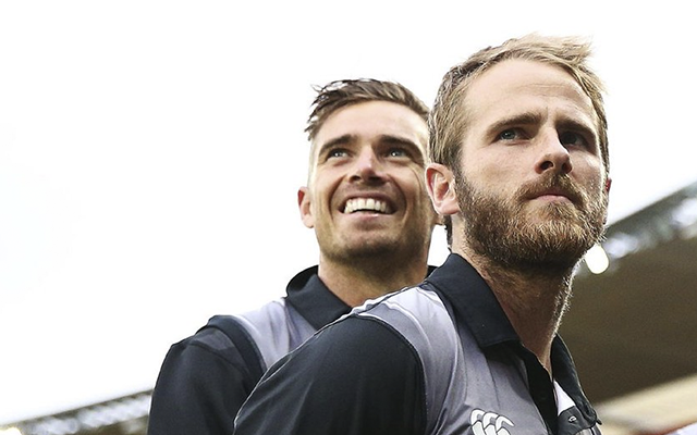 Tim Southee and Kane Williamson (Source - Twitter)