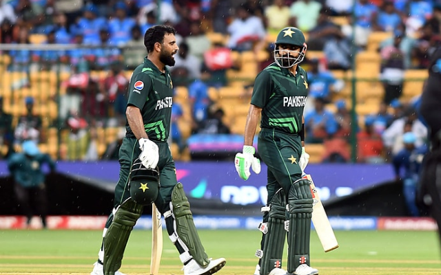 Fakhar Zaman and Babar Azam (Source - Twitter)