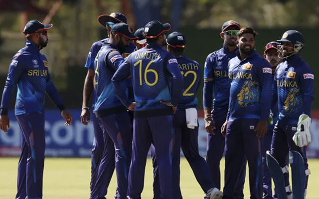 Sri Lankan Cricket Team (Source - Twitter)