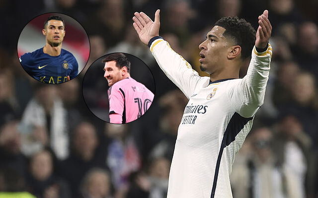 Jude Bellingham on Lionel Messi and Cristiano Ronaldo