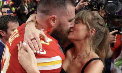 Travis Kelce with Taylor Swift