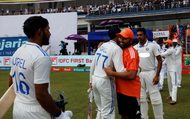 India Team celebrates their win against England in Ranchi