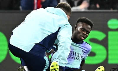 Arsenal’s Bukayo Saka faces weeks of recovery due to a hamstring injury. Manager Arteta confirms plans for his return.