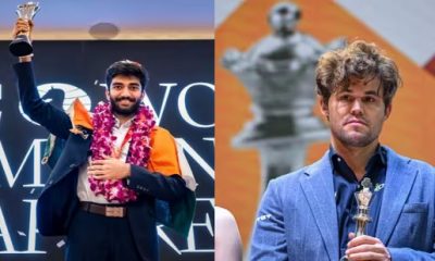 Gukesh D delivers a sharp response to Magnus Carlsen's critique, showcasing his confidence and fueling their ongoing chess rivalry.