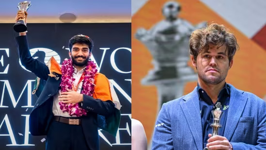 Gukesh D delivers a sharp response to Magnus Carlsen's critique, showcasing his confidence and fueling their ongoing chess rivalry.