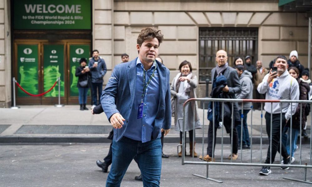 Magnus Carlsen disqualified from World Rapid and Blitz Championship for violating the dress code, reigniting debates on tradition.