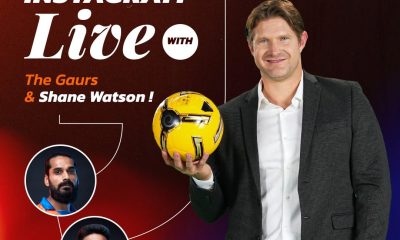 Join Shane Watson and FC Goa stars Sandesh, Jay, and Aakash on Instagram Live on 12th January 2025 at 5 PM!